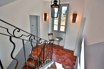 Inside the Blue Bastide